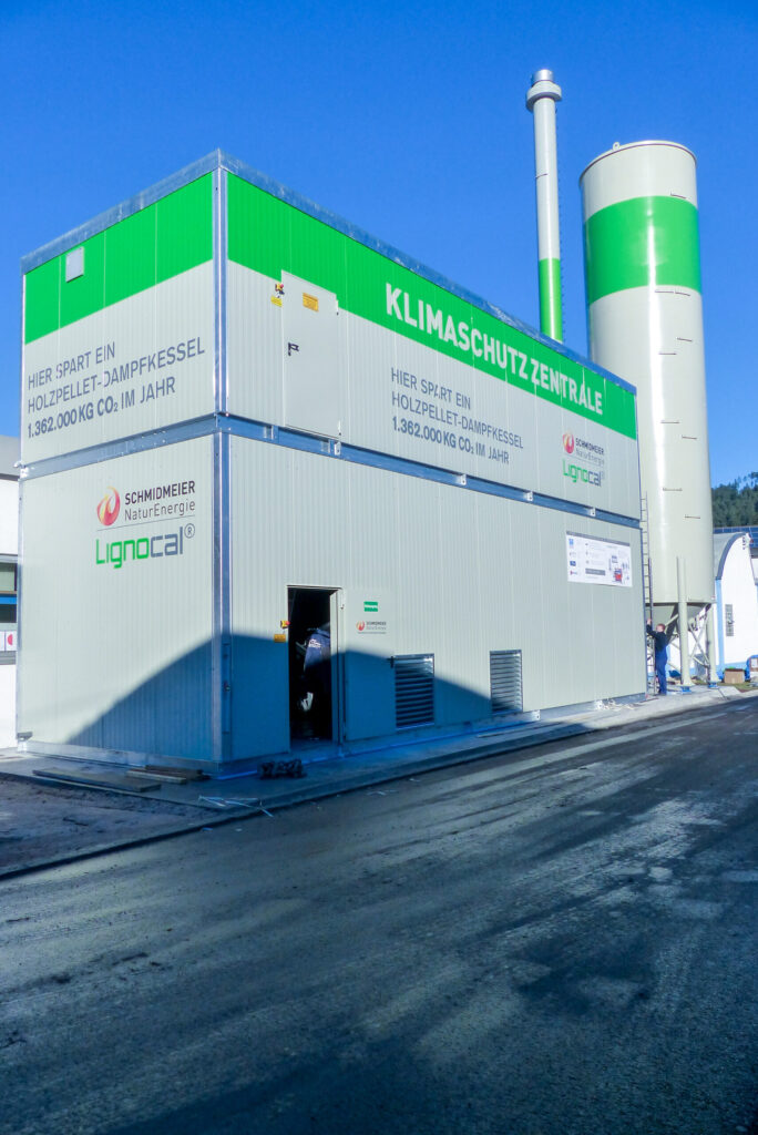 Biomasseanlage der Wäscherei KAFA in Baiersbronn