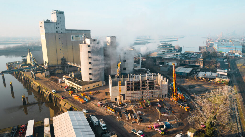 Baustelle der Schmidmeier NaturEnergie