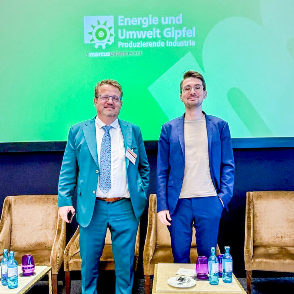 Thomas Schmidmeier und Dr. Bernd Weber (Gründer und Geschäftsführer des Thinktanks EPICO KlimaInnovation e.V.